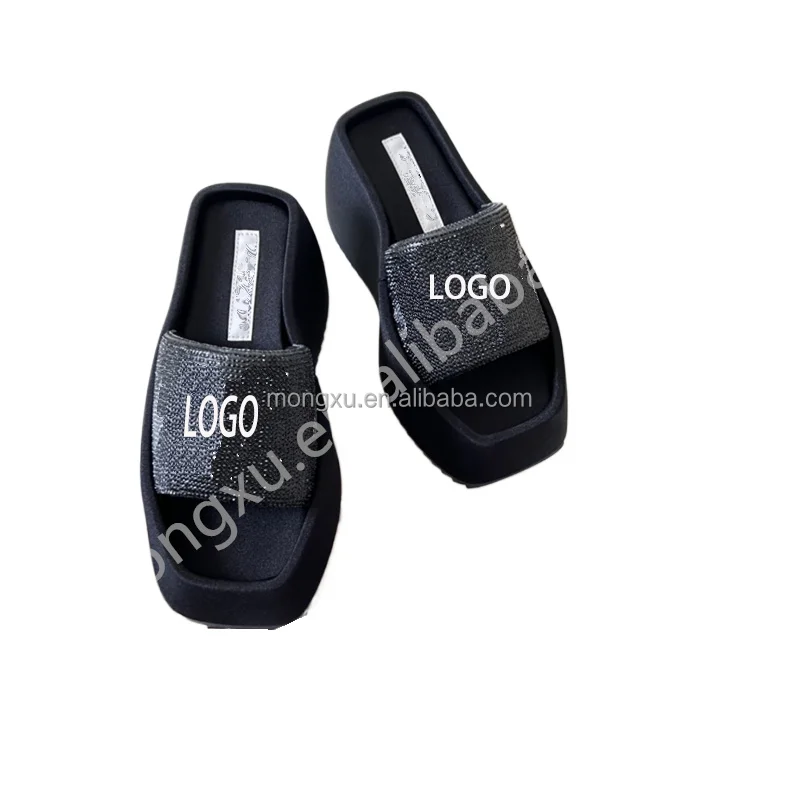 Fashion Faux Fur Warm Shoes Slip On Flats Female Winter Women House Furry Slippers Home Slides Plush Indoorfur Slippers