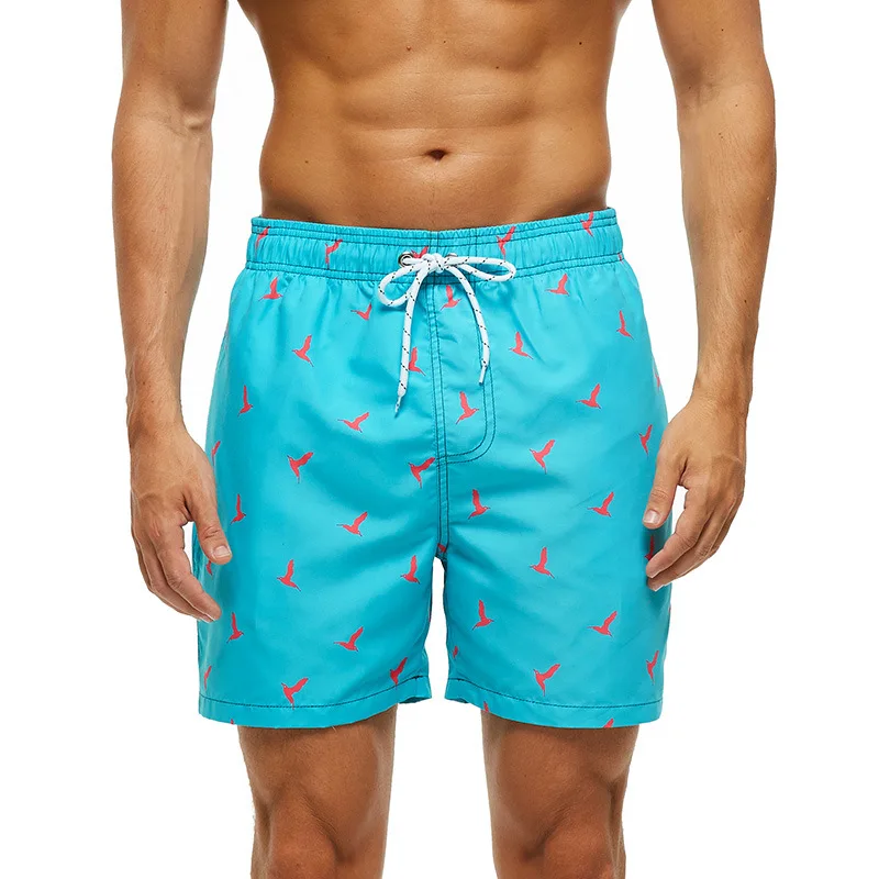 Swim Shorts All Over Print Shorts Swim Trunks Beach Trunks Men Sublimation Printed Quickly Dry Mesh Shorts