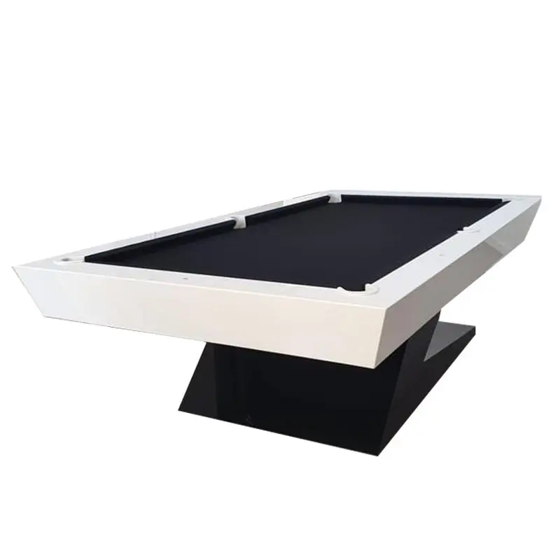 Morden Style Dining Combo Sticks Foot 8 2 In 1 Air Hockey With 9 Ball Pool Tables