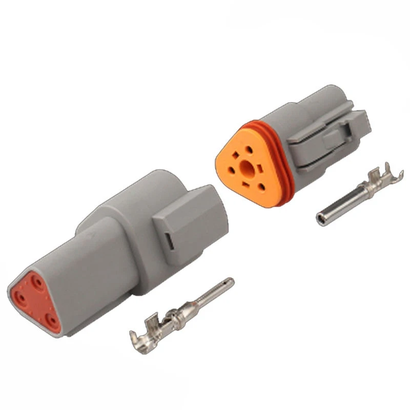 Deutsch DT на возраст 2 3 4 6 8 12-pin DT06-2S DT04-2P DT-03P автомобильные водонепроницаемые герметичный разъем мужского и женского пола