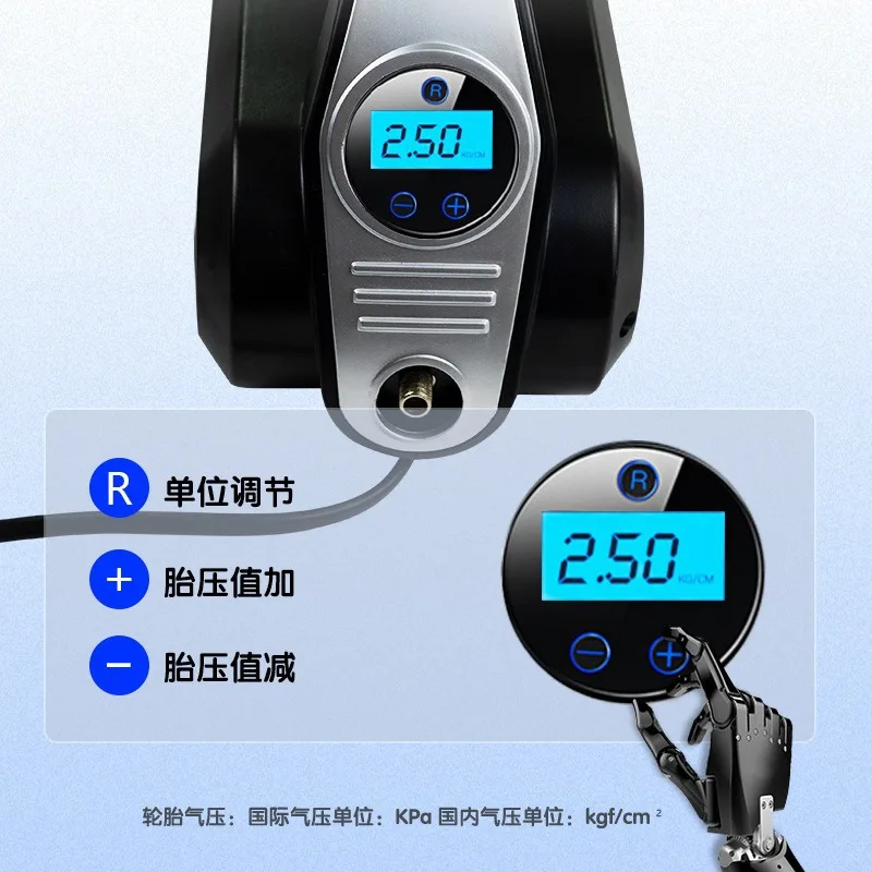 Factory Manufacture Various Multi Functional Cordless Vacuum Cleaner With Light Air Pumps for Cars and Bicycles