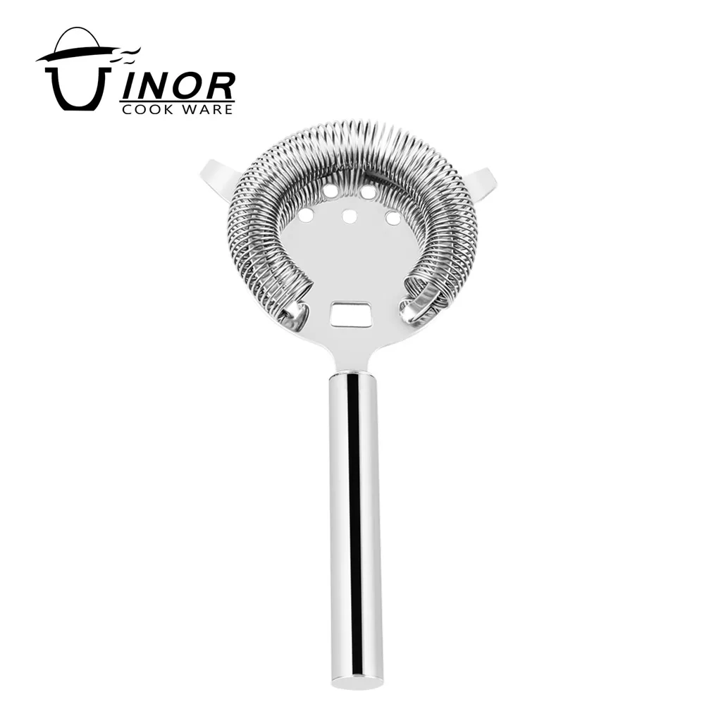 Factory Wholesale Bar Strainer Cocktail Strainer Stainless Steel Strainer With Handle