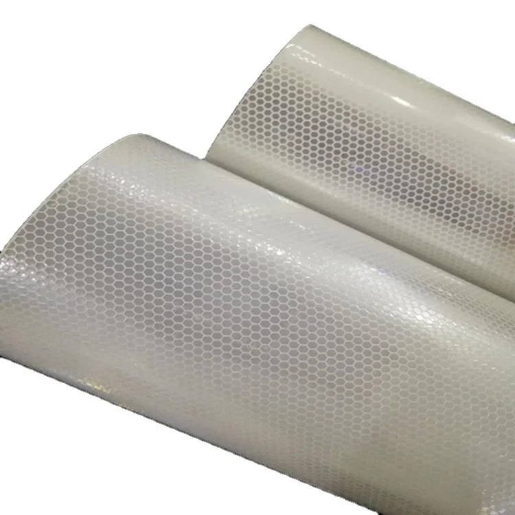 Printable Adhesive Reflective Material Reflective Tape Reflective Banner for advertising and warning sign