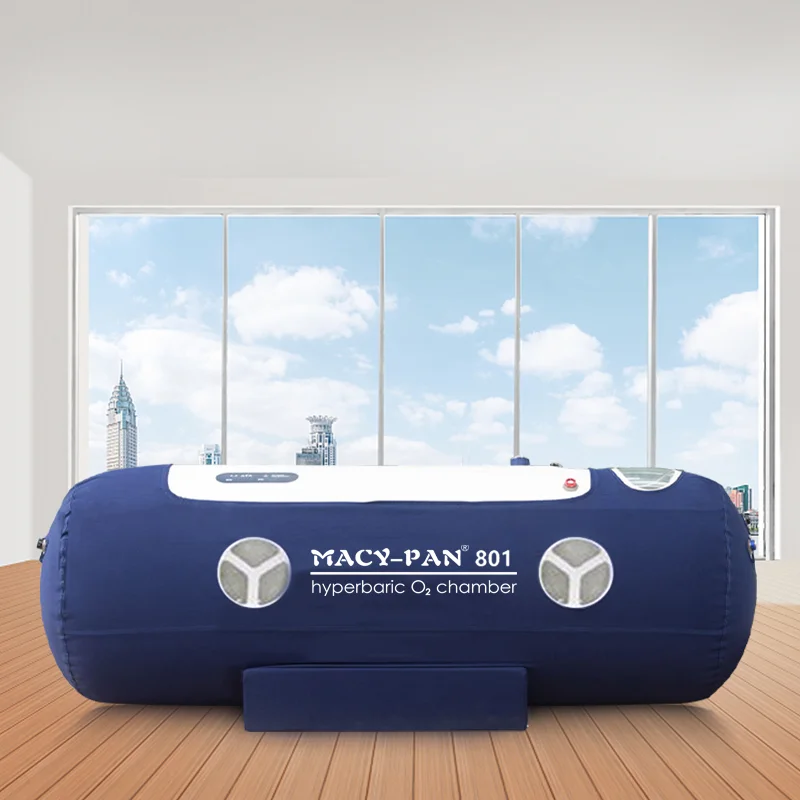 MACYPAN Hyperbaric Chamber 1.3 ATA Hyperbaric Oxygen Chamber HBOT Lying Type Portable Hyperbaric Oxygen Chamber for Center