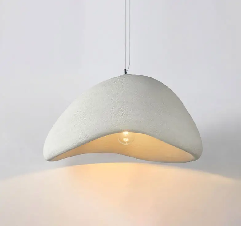 Japanese Wabi-Sabi Chandelier Modern Minimalist Dining Room Living Room Bedroom Bar Designer E26/27 Decorate Hanging