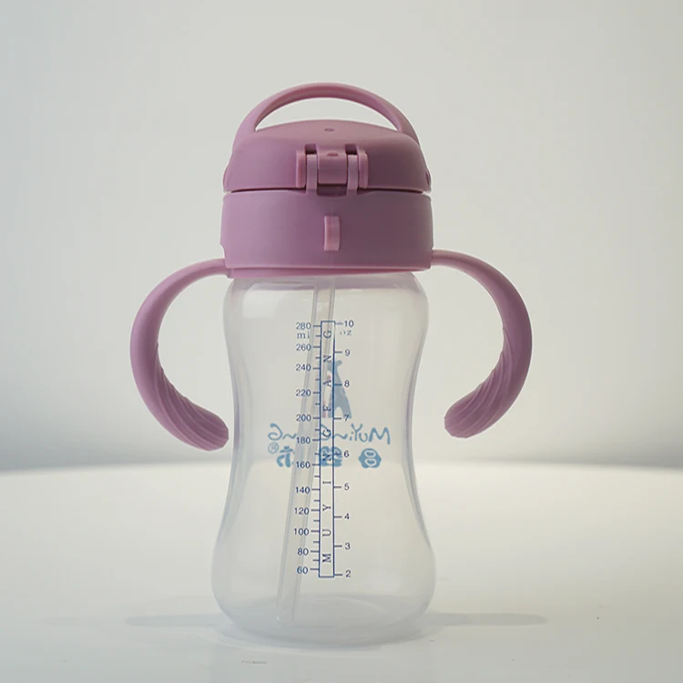 High Grade Eco-friendly PPSU Baby Bottle Cleaner Nipple Non-toxic Drop Resistance Soft Silicone Baby Bottles