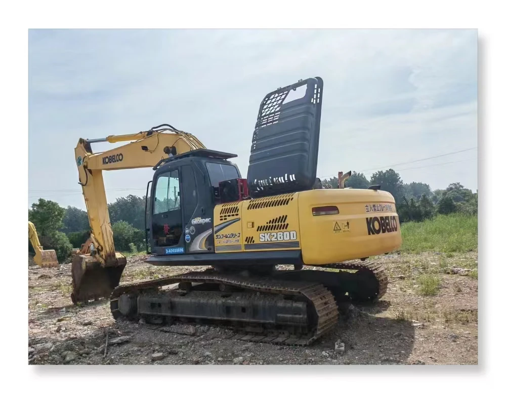 Большая строительная техника Kobelco SK260 экскаватор-экскаватор 26 тонн SK260D Подержанные экскаваторы SK260-8 хорошо продаются