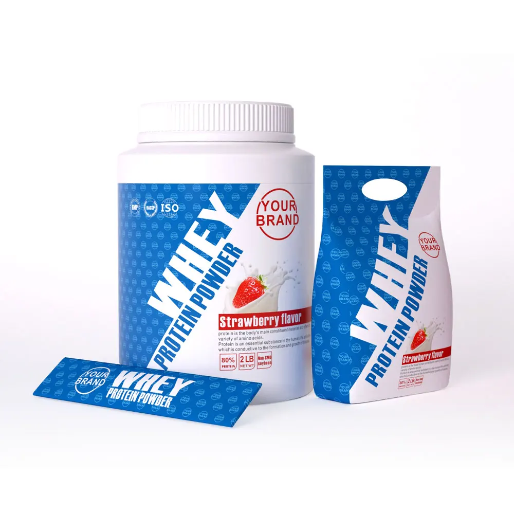 Whey Protein Powder OEM Powder for Bodybuilding Health Care Supplement