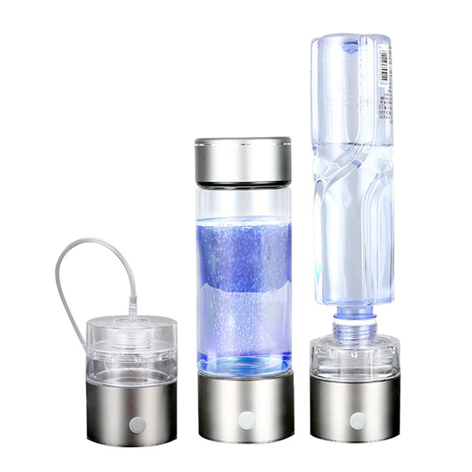 New technology hydrogen water bottle 2000ppb Botella de agua de hidrogeno Bouteille deau a hydrogene