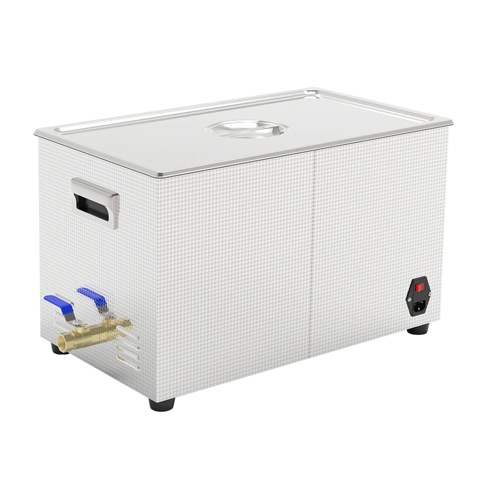 GRANBO 30L Commercial Industrial Ultrasound Cleaning Machine for DPF Block Auto Parts Ultrasonic Engine Cleaner Bath