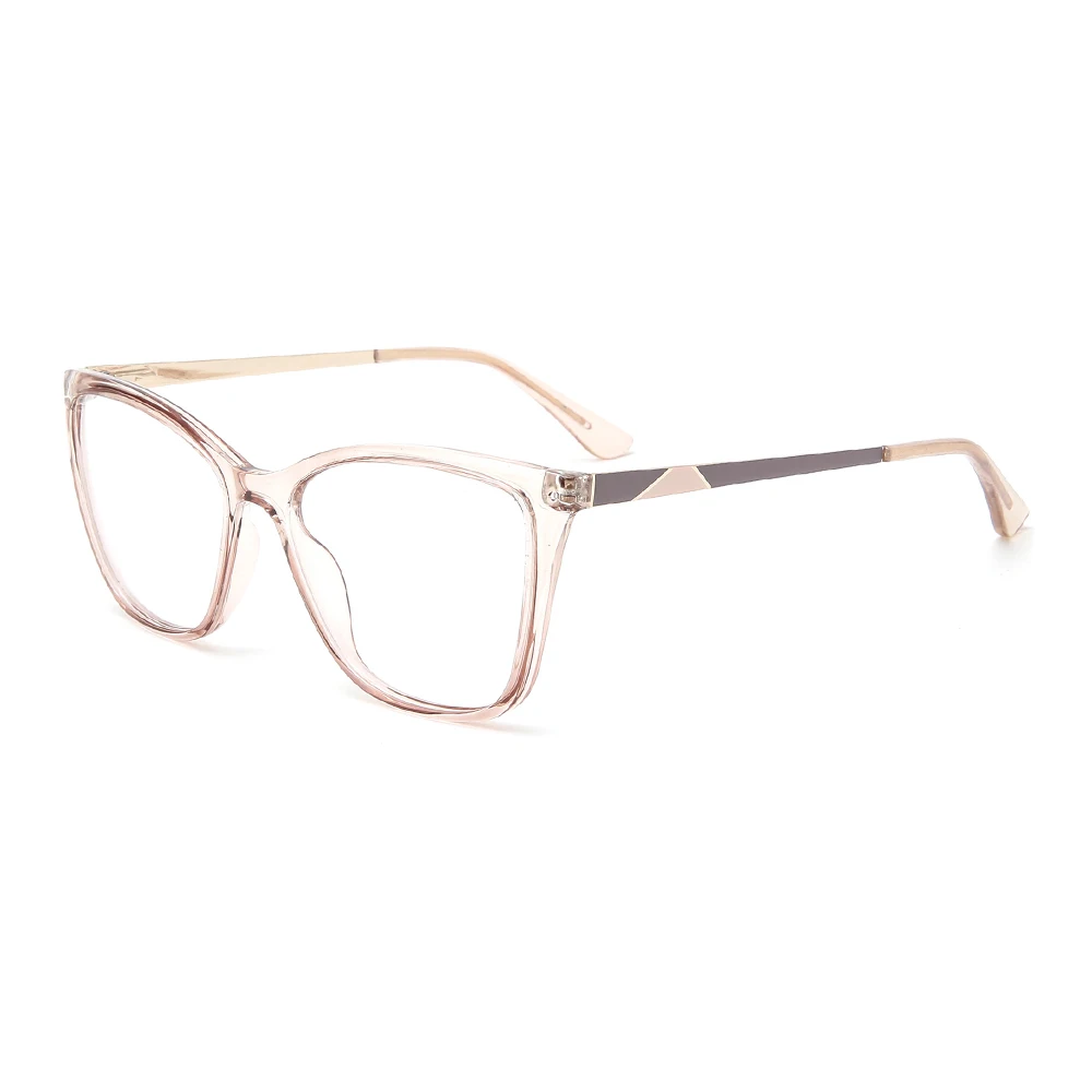 Square Cat Eye Anti Blue Light Frames For Optical Lenses With High Quality Lightweight
