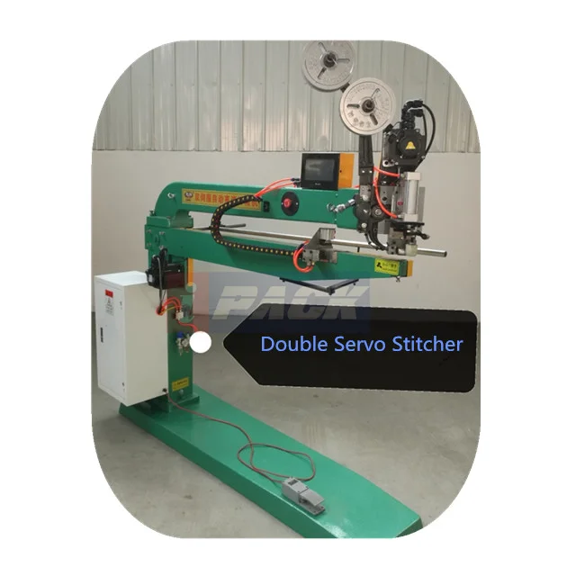 Hot Sale Automatic High Speed Carton Box Stitching Machine Hand Operate Servo Motor