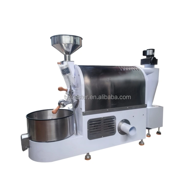 Coffee Beans Sample Roaster 2kg Carbon steel drum industrial coffee roaster machine LPC/Natural gas coffee roaster