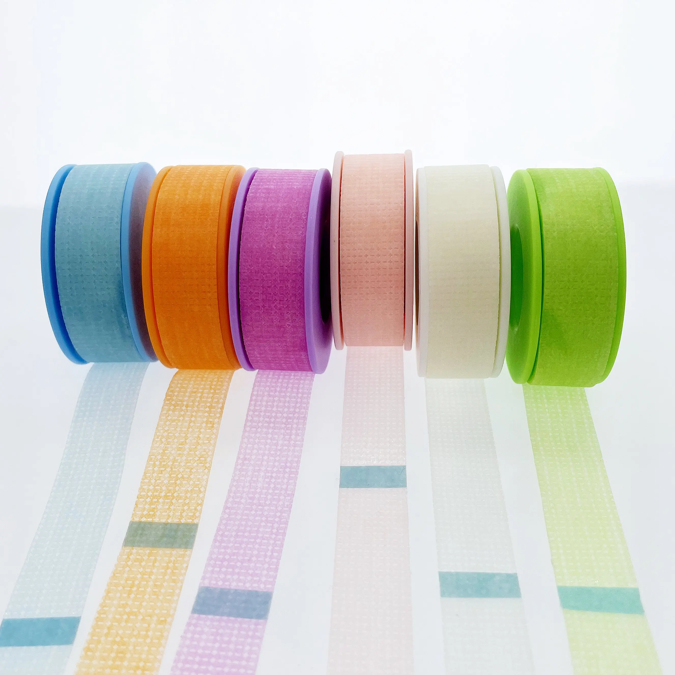 New design eyelash extension lash supplier yellow silicone gel sensitive lash tape