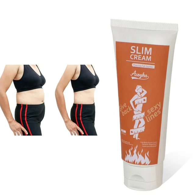 Private Label Custom Logo Natural Organic Body Weight Loss Belly Fat Burner Shaping Cellulite Burning Sweat Hot Slimming Cream