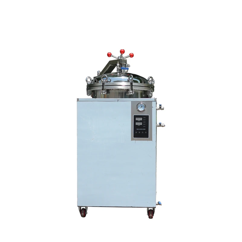 Manufacturer steam meat digital sterilizer  vertical autoclave