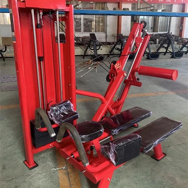Body Building Strength Fitness Hip Trainer Glute training Commercial Weight Stack Gym Equipment Glute Quadriceps Thigh Machine