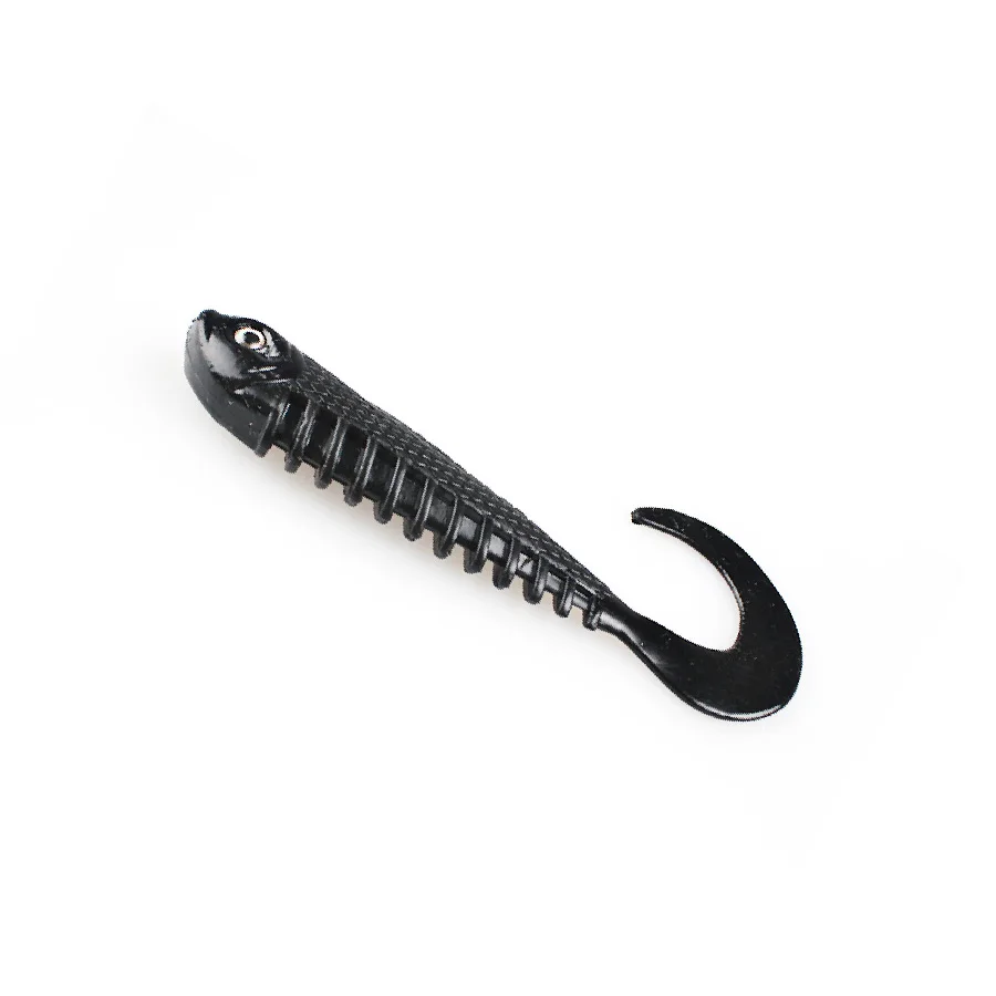 
wholesale Freshwater soft lure fish earthworm soft bait 6.5g 10cm artificial shrimp 