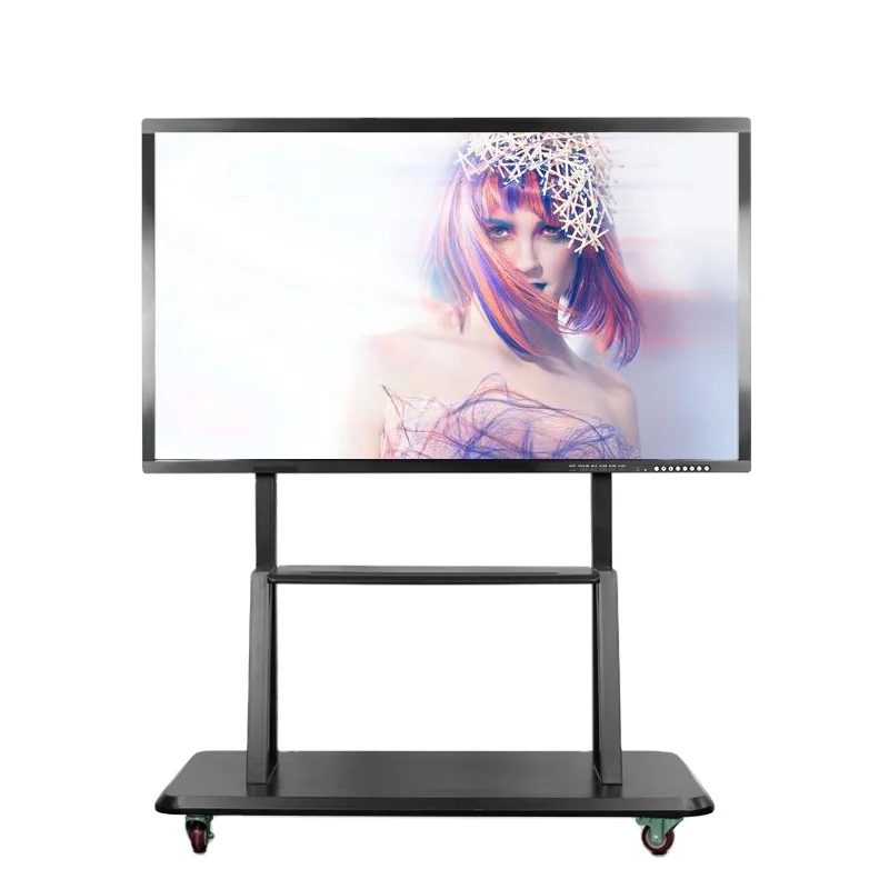 55 65 75 85 86 98 110 Inch 4K LCD Display Smart Bord Interactive Panel Digital Smart Pen/Finger Touch Interactive Board