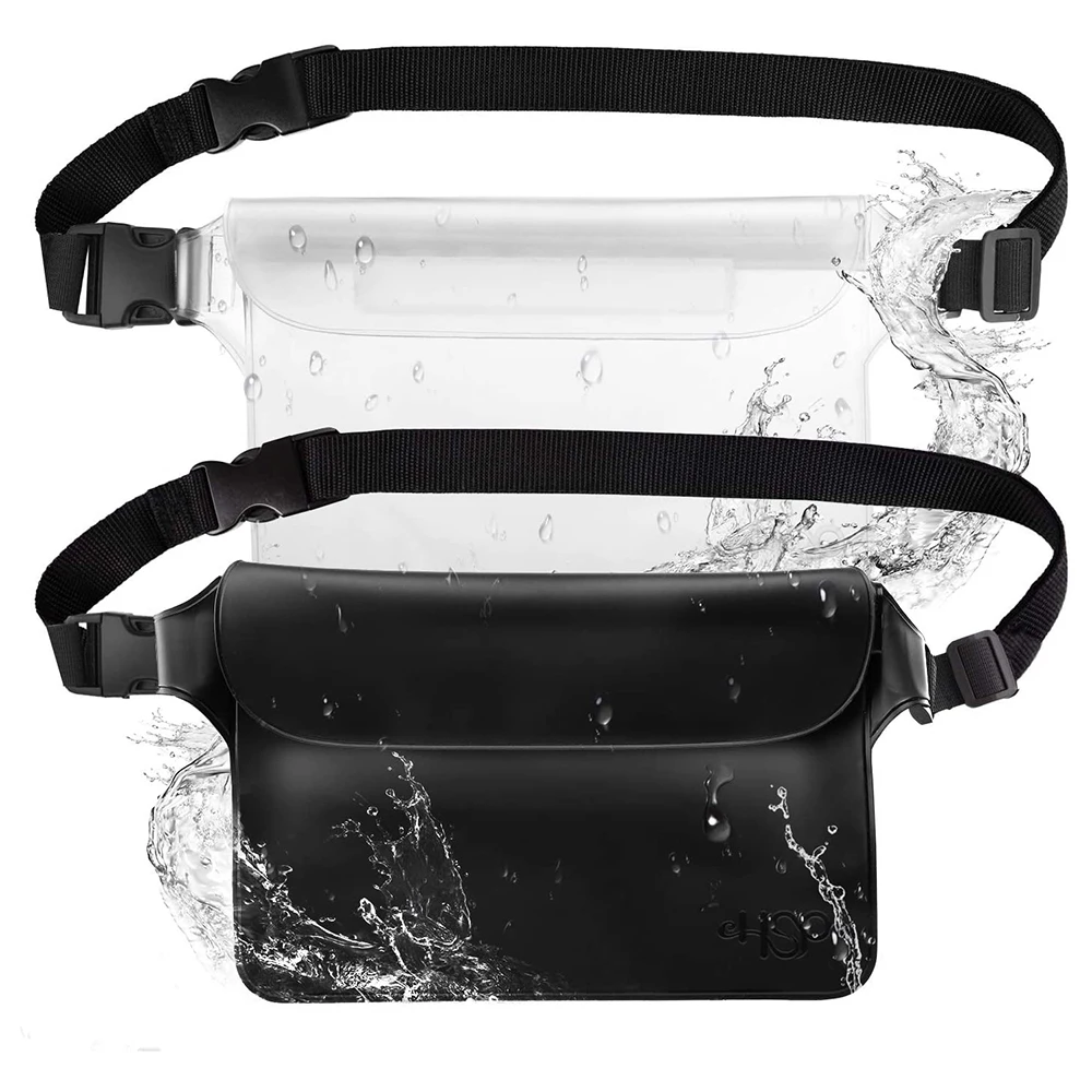 Fishing Boating PVC Mobile Phone Wallet Bag Belt Waterproof Waist Dry Pouch