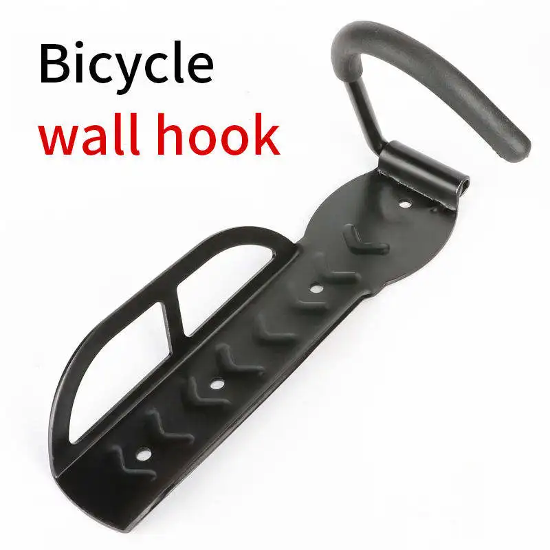 Adjustable Wholesale Steel Bicycle Wall Mount Hanger Rack Garage Bike Display Storage Rack Mount Bike  Mountain Road Holder Hook