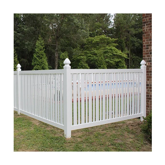 Hot sale cheap staircase modern decorative balcony white patio plastic vinyl pvc railing