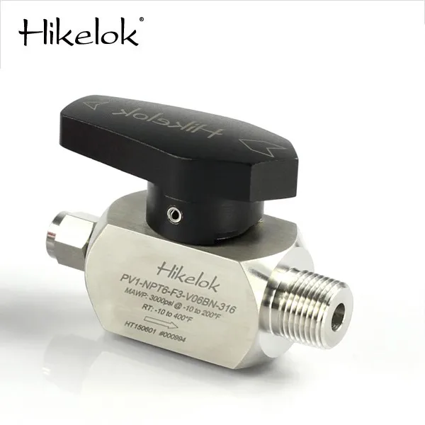 Parker type Hikelok manufacturer O-ring seal tube fitting stainless steel and brass ball  valve with pneumatic actuators