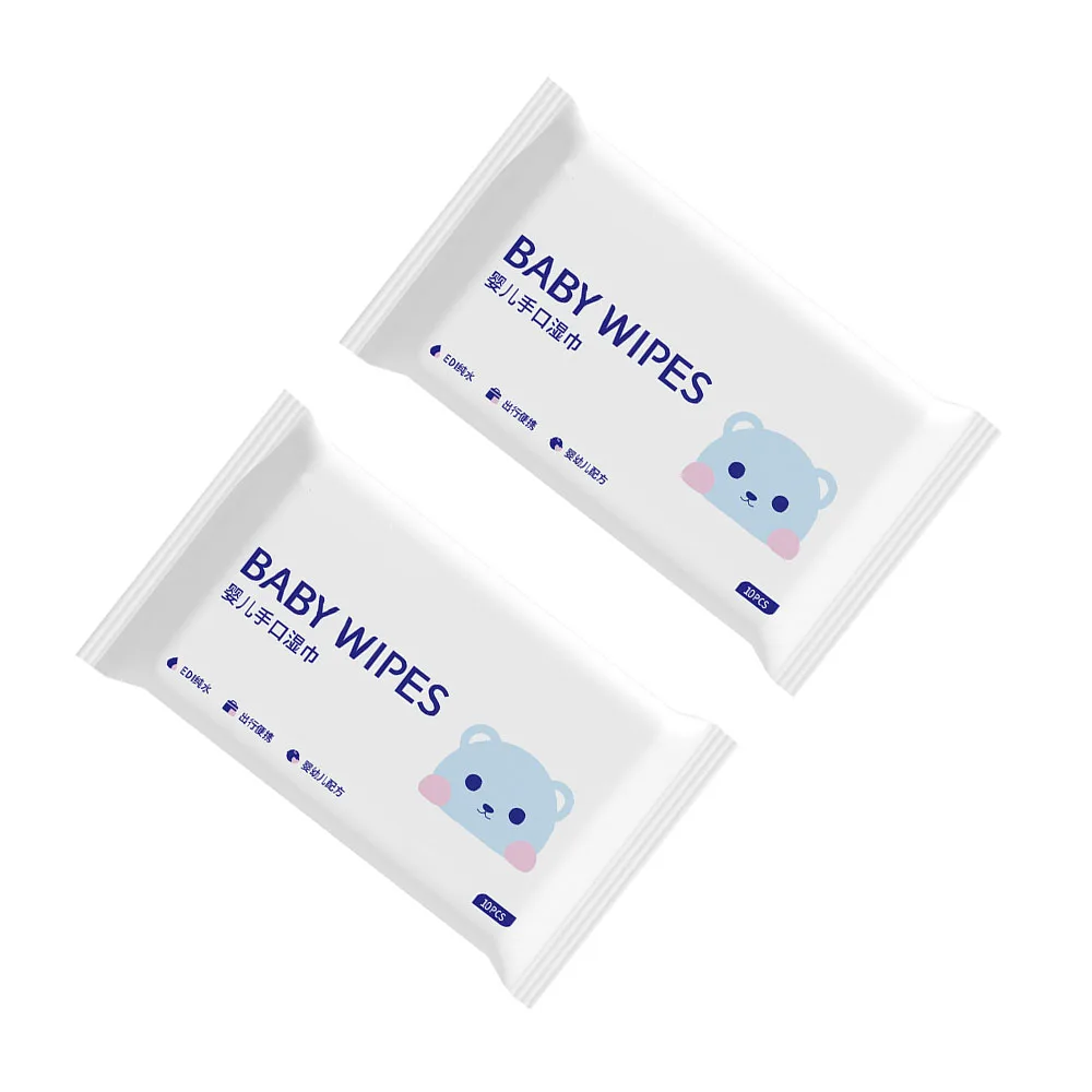 Portable 10-Pouch Mini Baby Hand And Mouth Wipes Brands Baby Wipes Hand And Face