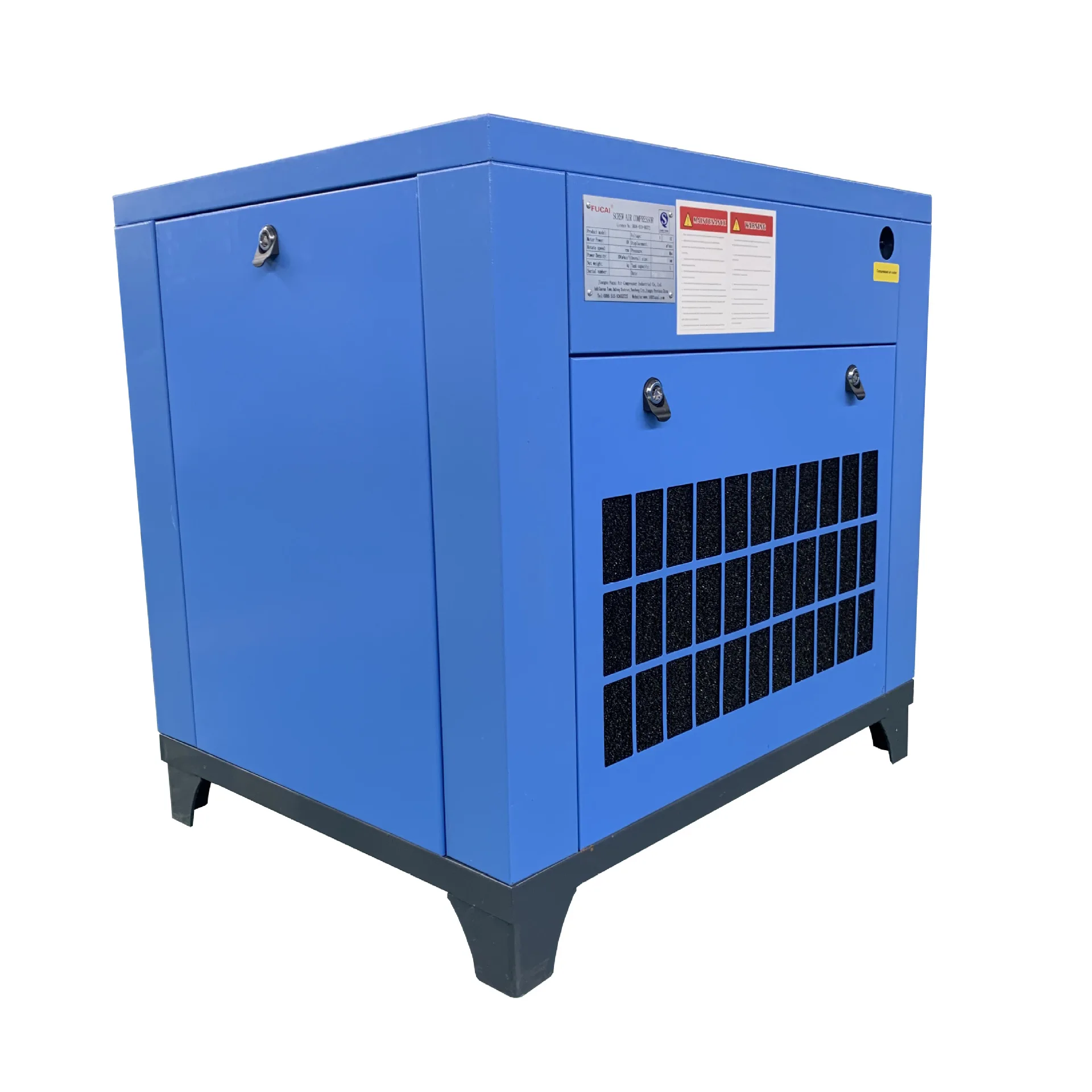 industrial 7.5kw 10hp electric direct drive screw air compressor type