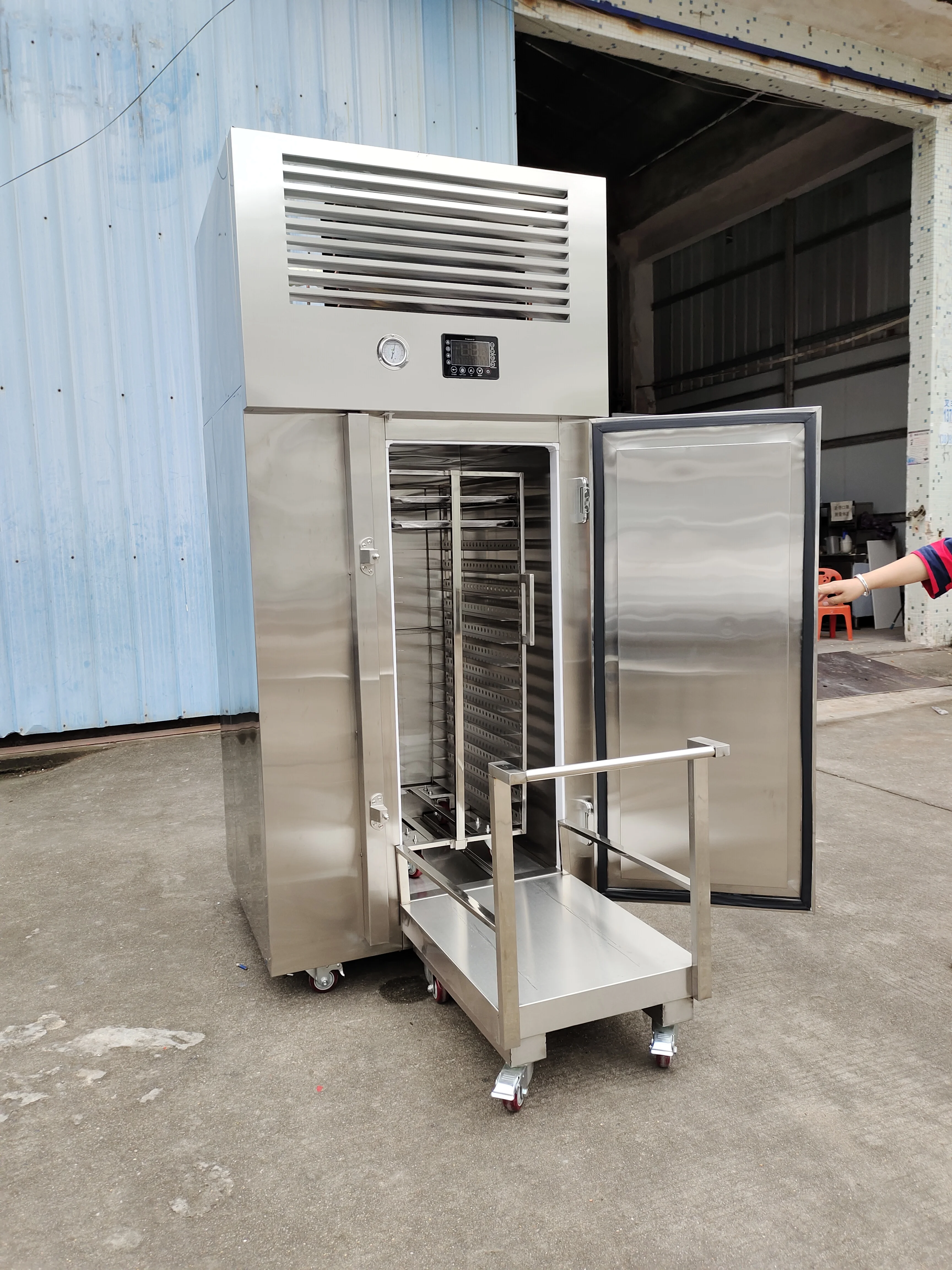 TCA High quality Industrial shock fast quick freezing IQF plate blast freezer machine/blast freezer for sale
