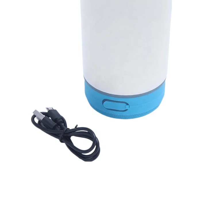 Sublimation Smart bluetooth Music tumblers 20oz wireless USB Charge straight thermos with bluetooth speaker