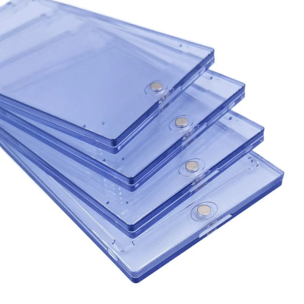 Factory Wholesale UV Protection One Touch Magnetic Card Holder Fits up to 35Pt Baseball, Sportscards, Gaming & Trading Cards