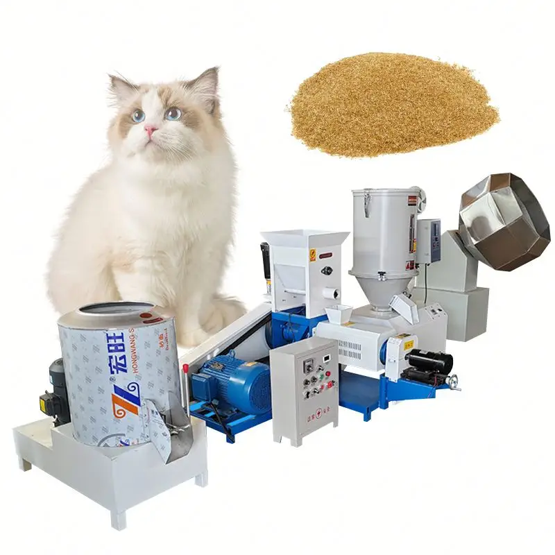 Tolcat animal fish feed wood pellet mill processing poultry chicken other farm making machines for manufacturing plant