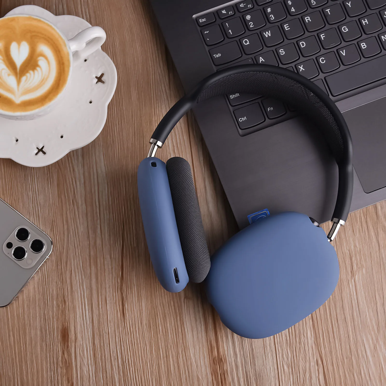 New Wholesale Shockproof Anti-scratch Slim Soft Cover Silicone Headphone Bag Cover Case for Airpods Max Case