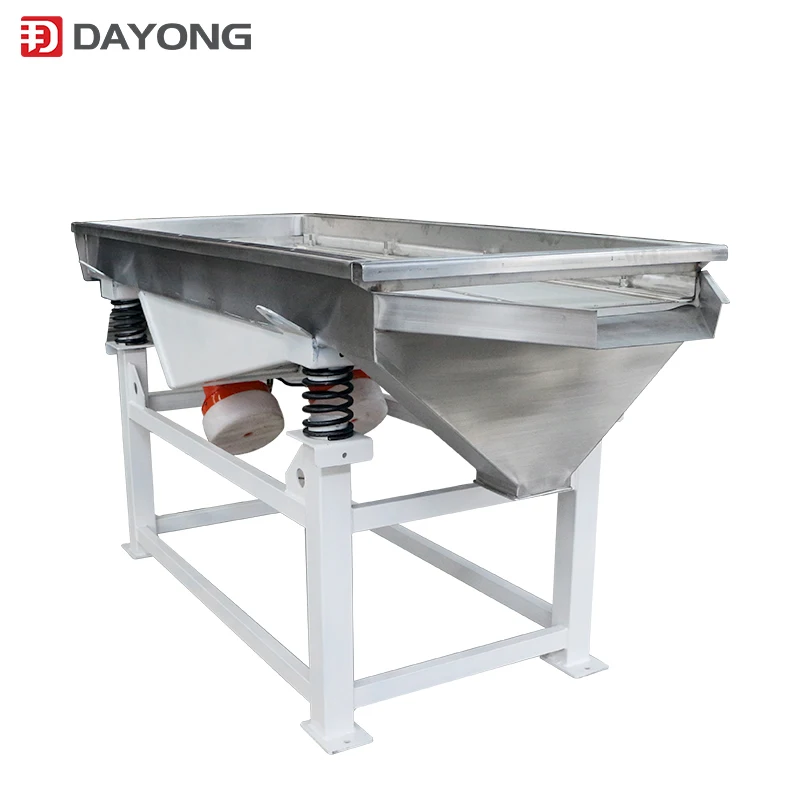 DY Series Large Capacity Crop Powder Granules Linear Vibrating Screen