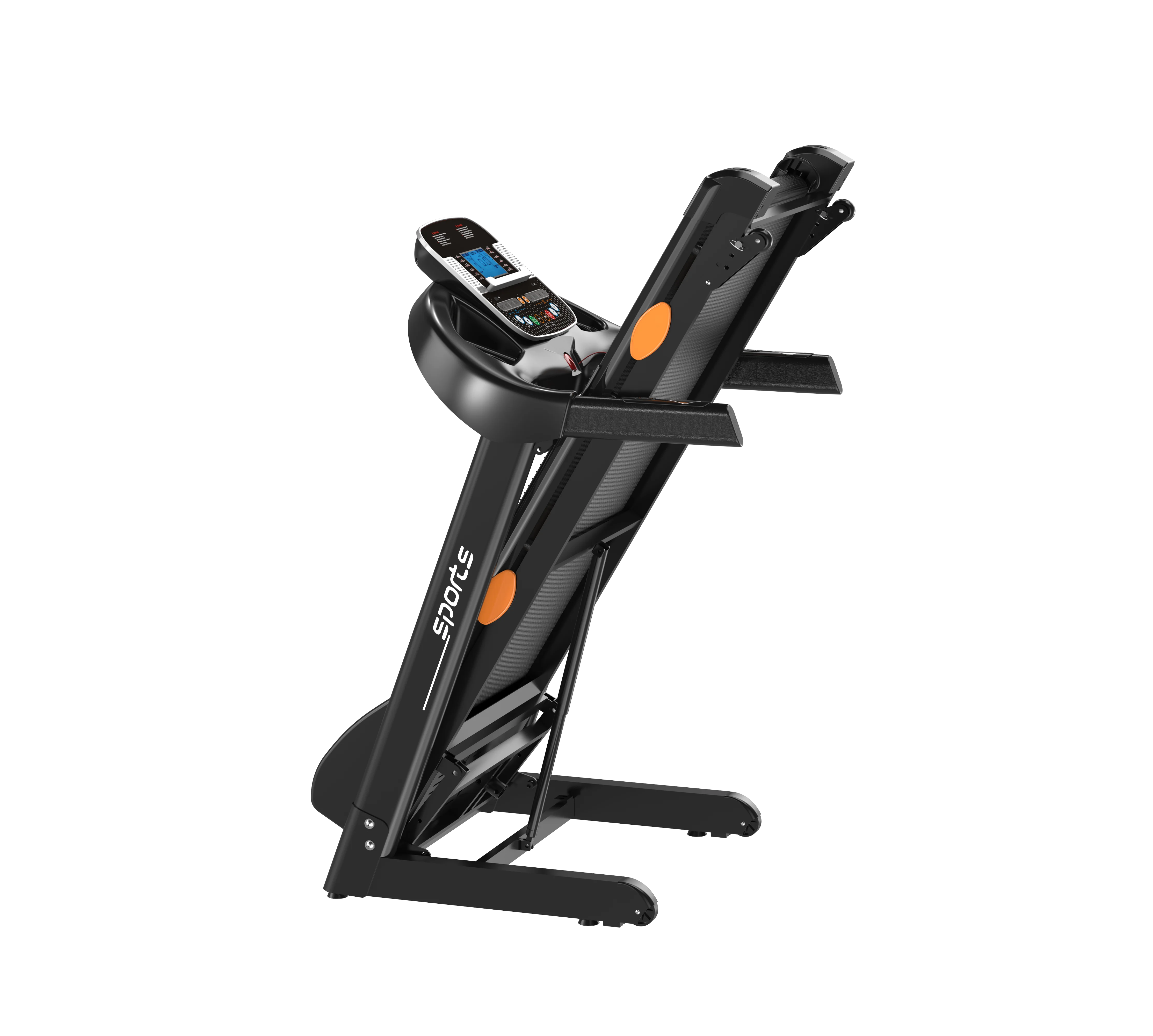 Gym Exercise Walking Running Machine Sport Foldable Treadmill China for Home Max Black Star Fitness Heart Auto Wireless Unisex