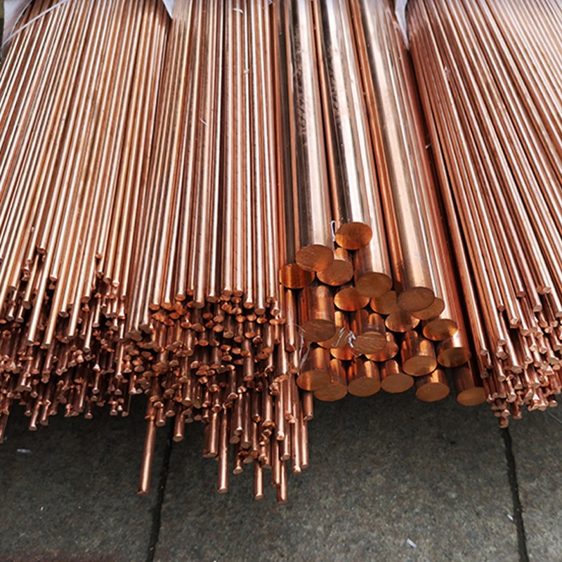 China Strong Performance Round Bar Price Chromium Silver Copper Rod Bronze Alloy
