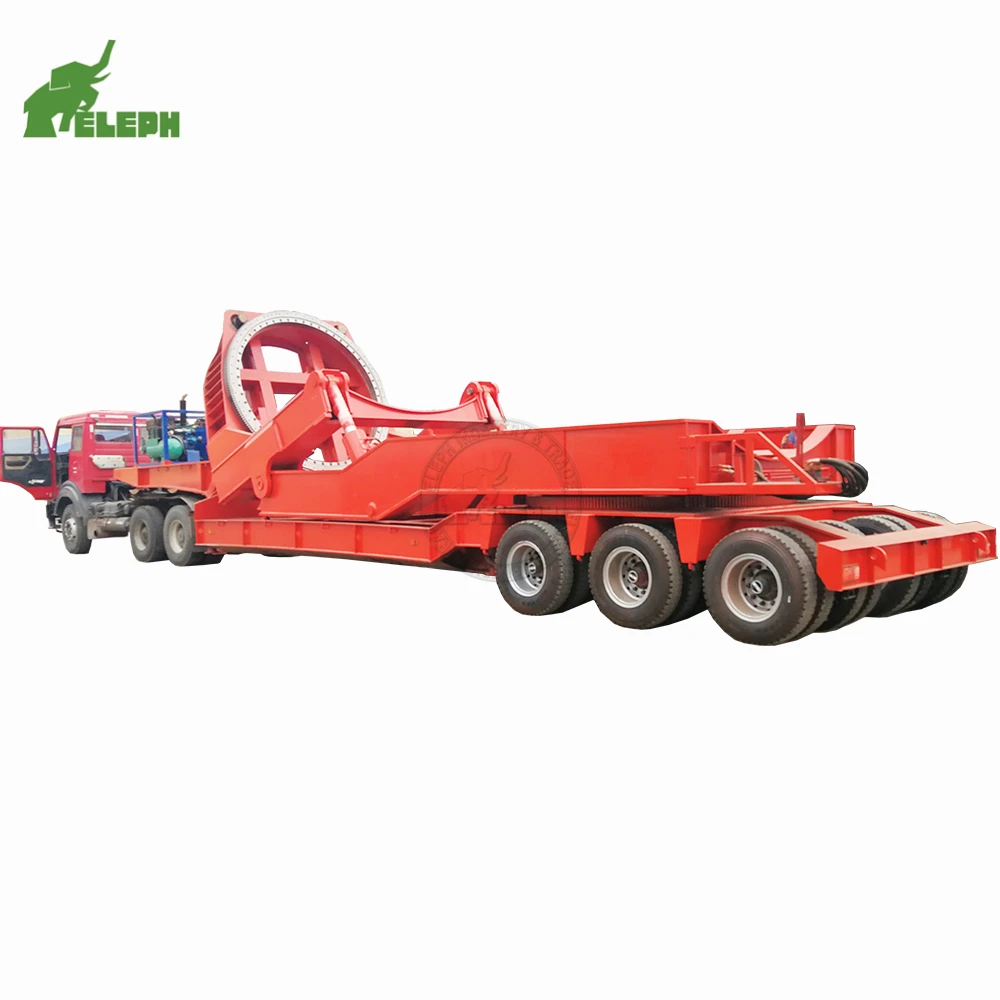 New Arrival Wind Mill Transporter Brand-new Wind Blade Tower Trailer Wind Blade Trailer Standard Chinese Manufacture(13)