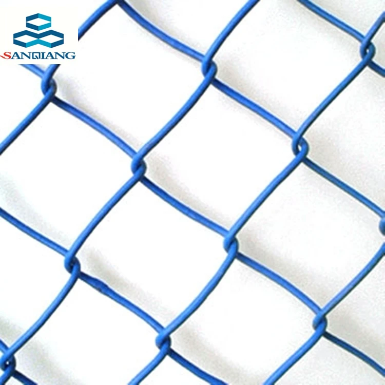 Wholesale price cheap diamond mesh steel wire galvanized chain link fence
