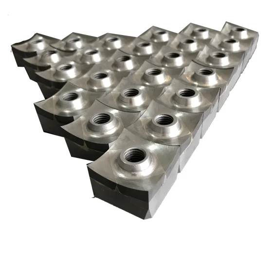 Hot Sale Product 2023 Tyre Shredder Blade Tungsten  Carbide Shredder Blades Plastic Shredder Knife