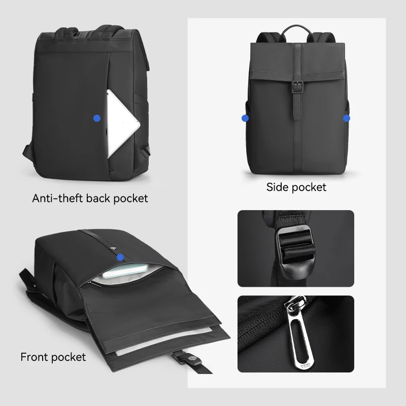 Mark Ryden  Factory hot sale lightweight fashion shoulder bag business trip backpack sports cycling computer bag L_MR2011-B