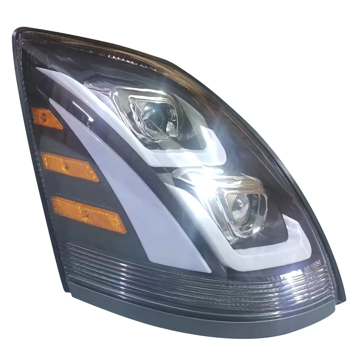 Replacement LED Headlamp Assembly,Passenger Side,for V-olvo VNL Trucks 2004-2017 20496654