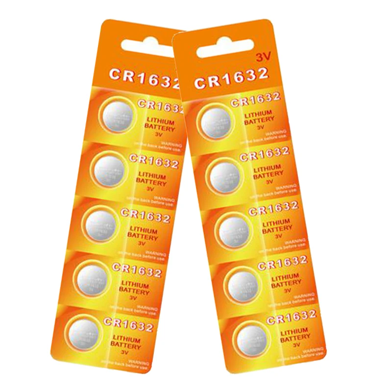 CR1632 3V button cell batteries For Car key remote control Electronic watch