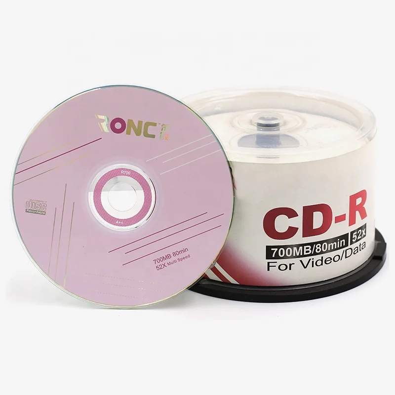 Sample Free Empty cd  52X / 700mb storage capacity Printable Blank cd