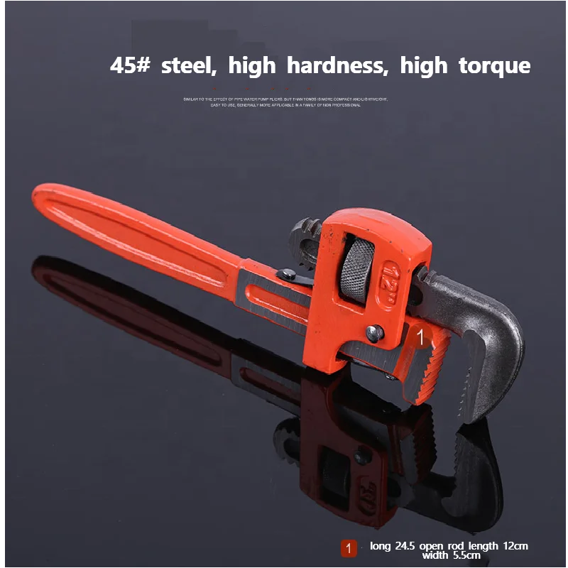Wholesale Factory Manufacture Various Adjustable Pipe Chain Wrench,Universal Pipe Wrenches