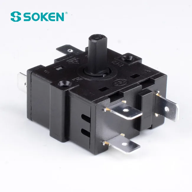  SOKEN 4 Позиции 5 контактов электрический поворотный переключатель 16a 250v t100 RT233-4