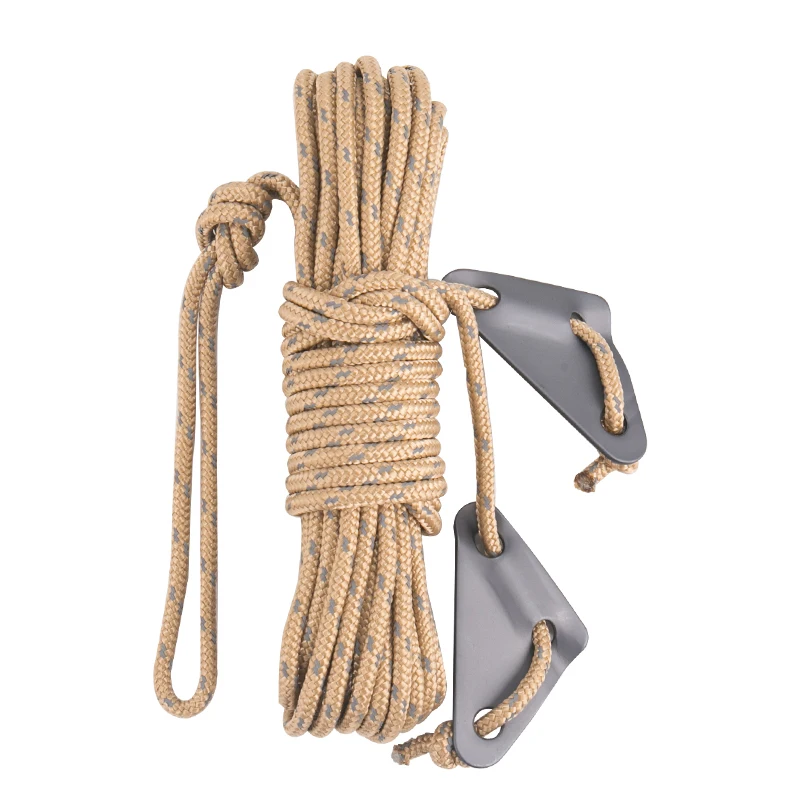 2022 New Custom 10 meters Outdoor Camping Hiking Awning High-strength Pull Tent Pole Cord 5mm Rope