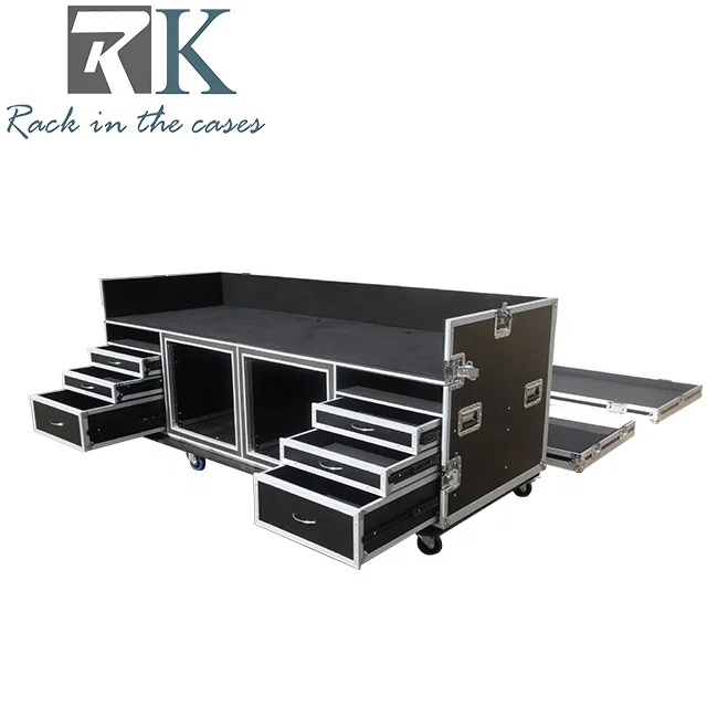 flight case for printer/audio console flight case/flight case for pioneer dj controller