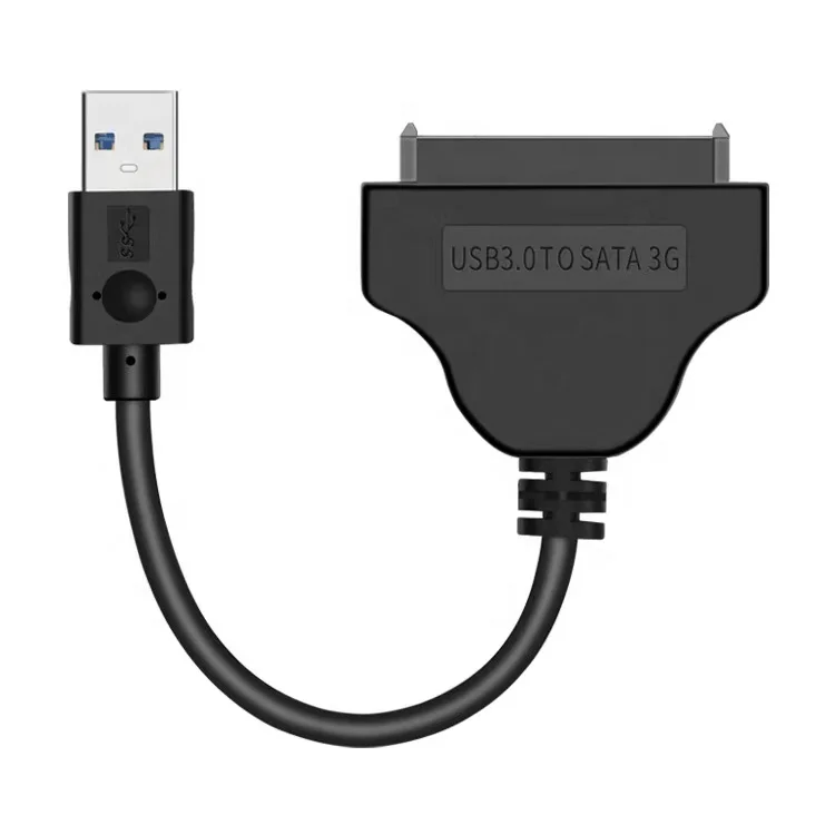 Высокоскоростной адаптер Sata с USB 3,0 на SATA, дорожный адаптер с поддержкой кабеля 2,5 и 3,5 дюйма hdd Sata на Usb