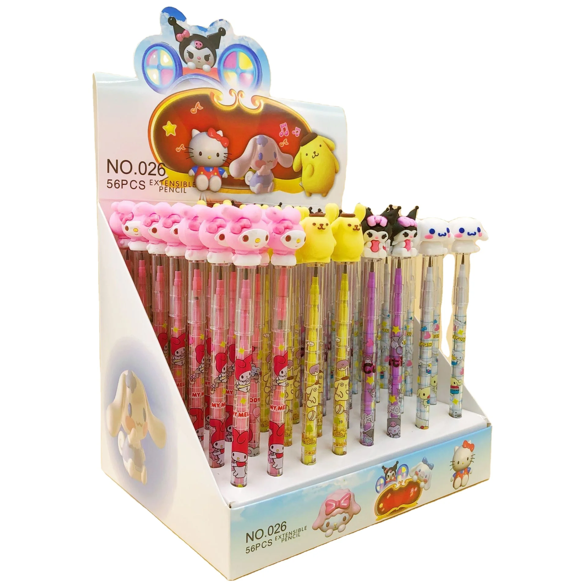 School Stationery No Sharpening Pencil Cute Extensible Pencil Poke Non Sharpening Pencil For Children